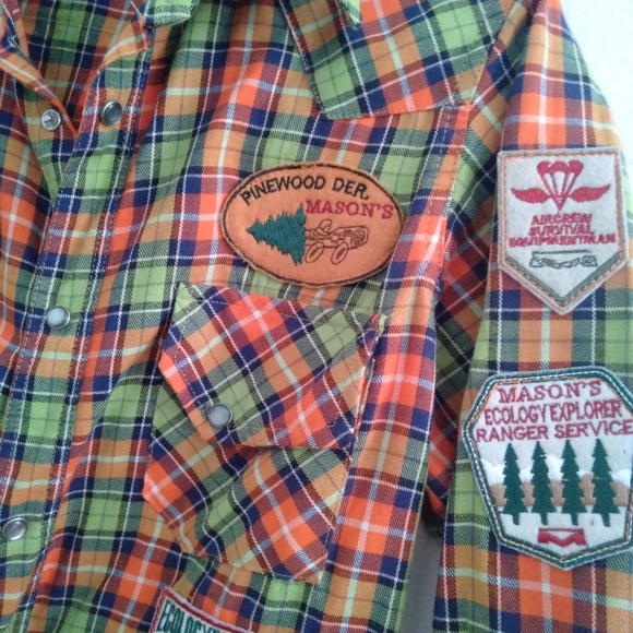 Shirt long sleeve Masons - Picture 2 of 7